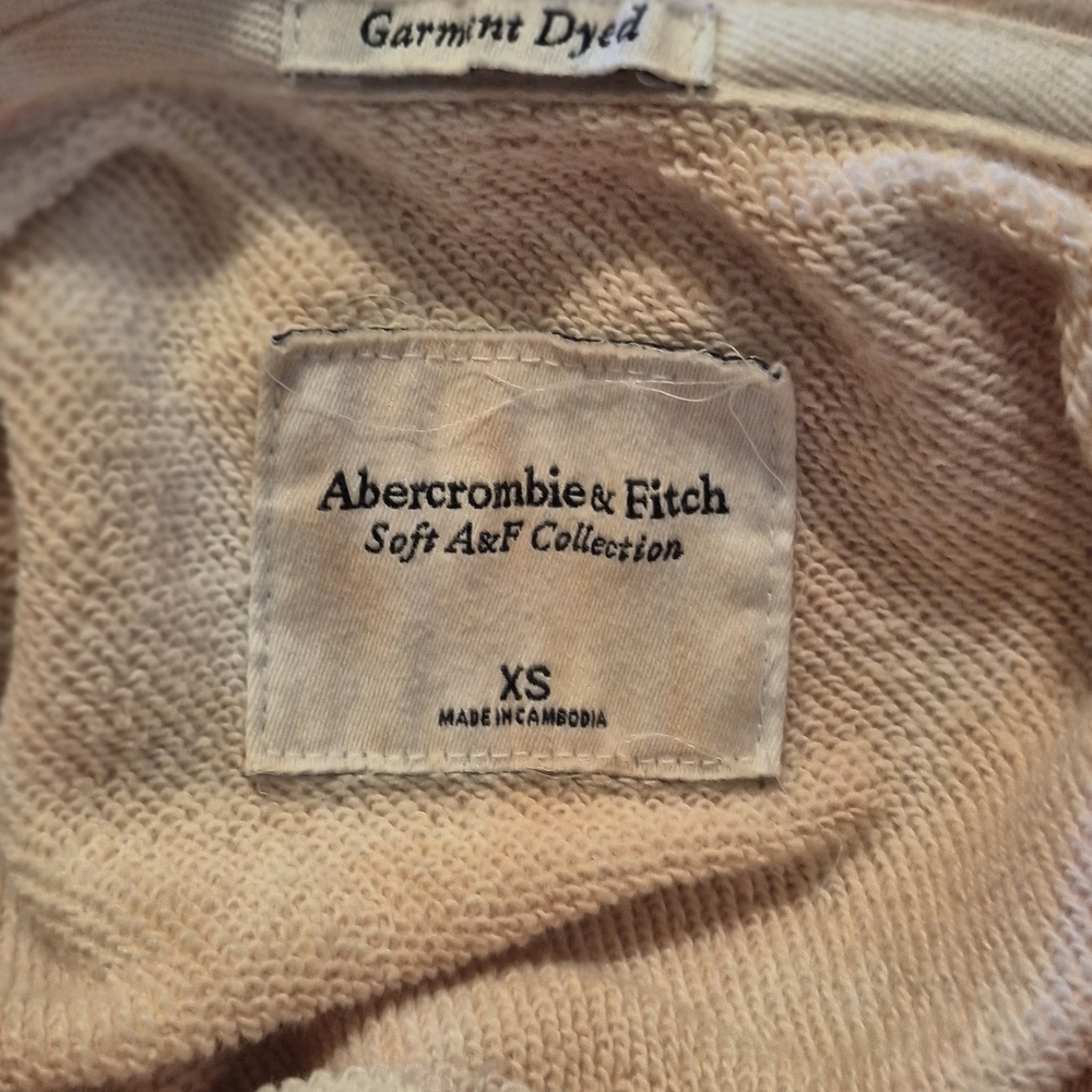 Abercrombie & Fitch Women's Size XS Pink & White Tie Dye Hoodie EUC - Picture 3 of 5